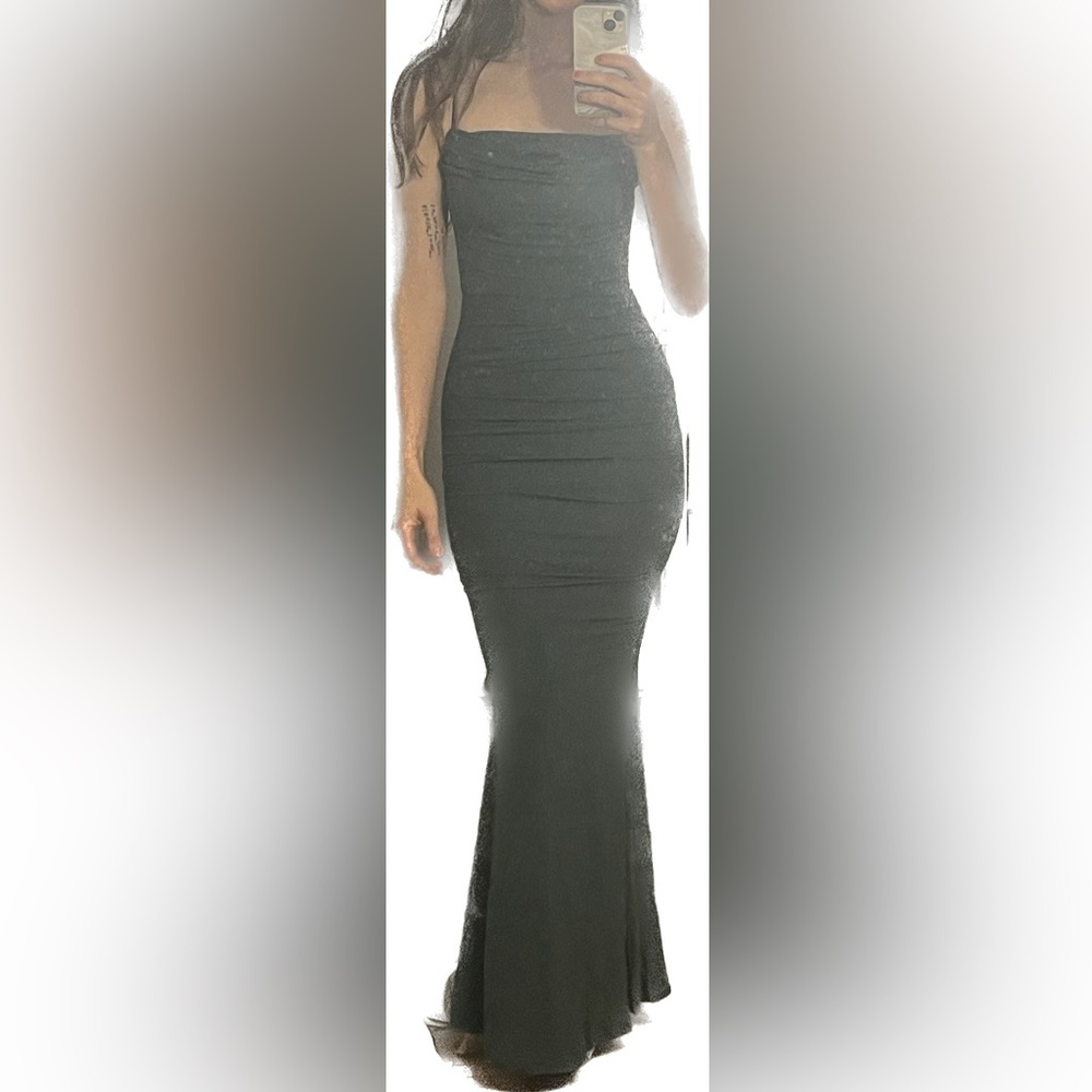EYNMIN Women's Sleeveless Slip Bodycon Corset Maxi Dress